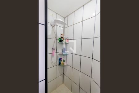 Banheiro da Suíte 1 de apartamento à venda com 2 quartos, 53m² em Vila Guiomar, Santo André
