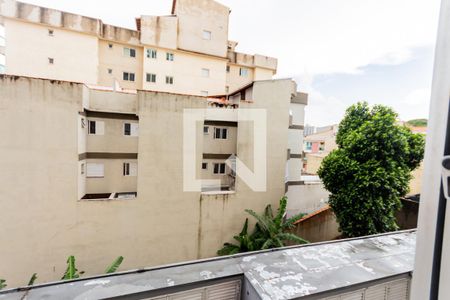 Vista da Suíte 1 de apartamento à venda com 2 quartos, 53m² em Vila Guiomar, Santo André