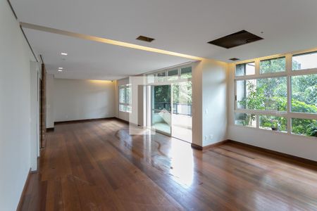 Sala de apartamento à venda com 4 quartos, 200m² em Santo Antônio, Belo Horizonte