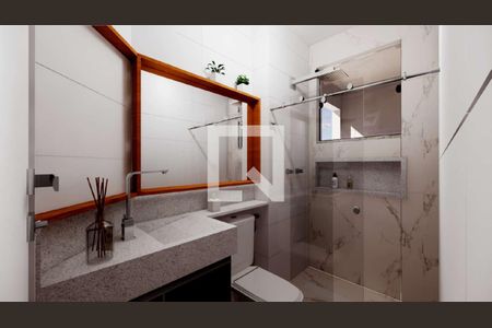 Banheiro  de apartamento à venda com 3 quartos, 201m² em Itapoã, Belo Horizonte