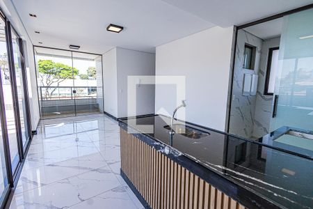 Apartamento à venda com 141m², 3 quartos e 3 vagasSala / cozinha americana