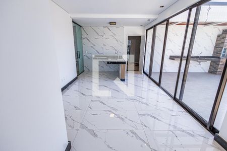 Sala / cozinha americana de apartamento à venda com 3 quartos, 141m² em Itapoã, Belo Horizonte