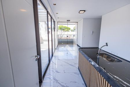 Apartamento à venda com 141m², 3 quartos e 3 vagasSala / cozinha americana