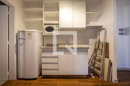 Sala/Cozinha de apartamento para alugar com 1 quarto, 47m² em Jardim Paulista, São Paulo