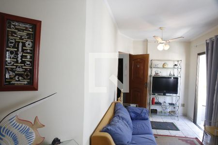 Sala de apartamento para alugar com 2 quartos, 85m² em Vila Tupi, Praia Grande