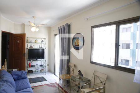 Sala de apartamento para alugar com 2 quartos, 85m² em Vila Tupi, Praia Grande