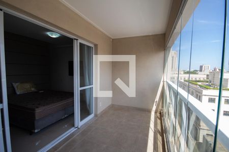 Sacada do Quarto de apartamento para alugar com 1 quarto, 50m² em Jardim Botânico, Ribeirão Preto