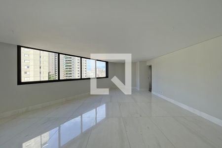 Sala de apartamento à venda com 4 quartos, 187m² em Serra, Belo Horizonte