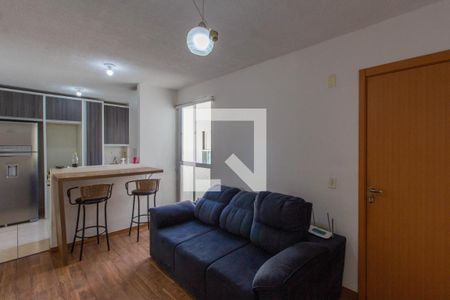 Sala de apartamento para alugar com 2 quartos, 42m² em Passo das Pedras, Gravataí