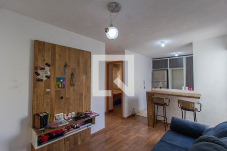 Sala de apartamento para alugar com 2 quartos, 42m² em Passo das Pedras, Gravataí