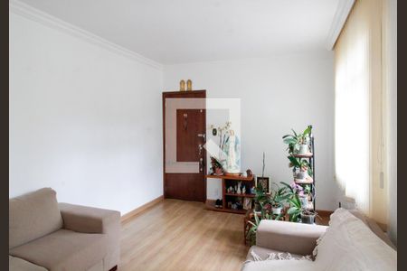 Sala de apartamento à venda com 3 quartos, 120m² em Sion, Belo Horizonte