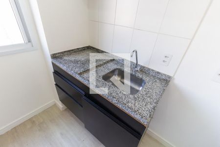 Sala -Cozinha de kitnet/studio para alugar com 1 quarto, 24m² em Sé, São Paulo