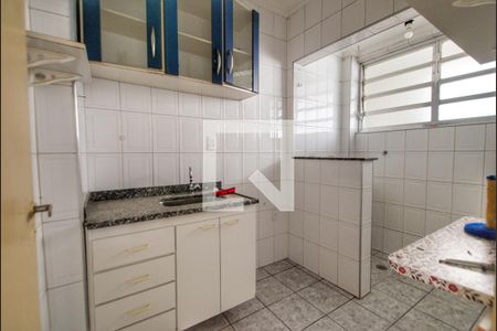 Cozinha - Área de Serviço de kitnet/studio à venda com 1 quarto, 30m² em Aclimação, São Paulo