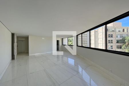 Sala de apartamento à venda com 4 quartos, 187m² em Serra, Belo Horizonte