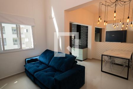 Sala de apartamento para alugar com 1 quarto, 65m² em Jardim do Mar, São Bernardo do Campo