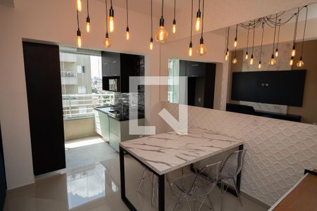 Sala de Jantar  de apartamento para alugar com 1 quarto, 65m² em Jardim do Mar, São Bernardo do Campo