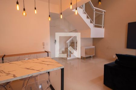 Sala de Jantar  de apartamento para alugar com 1 quarto, 65m² em Jardim do Mar, São Bernardo do Campo