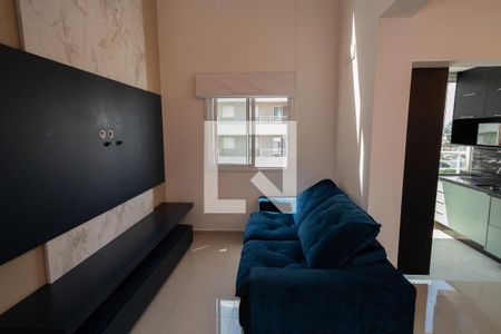 Sala de apartamento para alugar com 1 quarto, 65m² em Jardim do Mar, São Bernardo do Campo