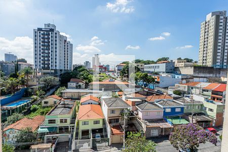 Vista sala de apartamento à venda com 3 quartos, 65m² em Moinho Velho, São Paulo