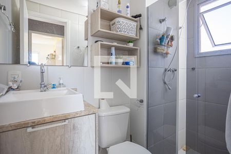 Banheiro de apartamento à venda com 2 quartos, 48m² em Km 18, Osasco