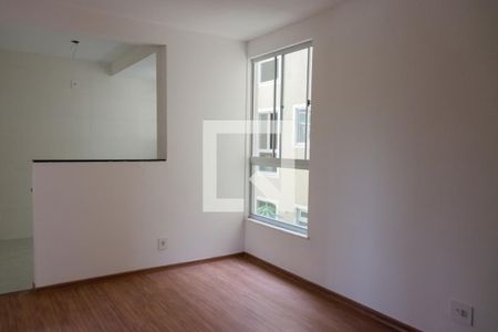 Sala de apartamento para alugar com 2 quartos, 45m² em São Goncalo, Contagem