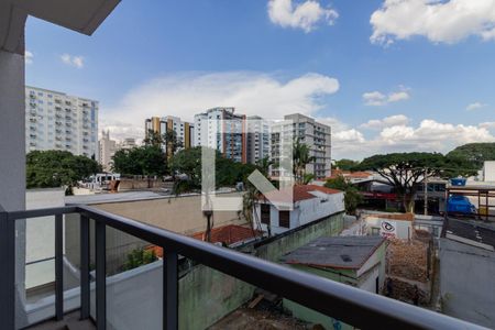 Varanda de kitnet/studio à venda com 1 quarto, 25m² em Indianópolis, São Paulo