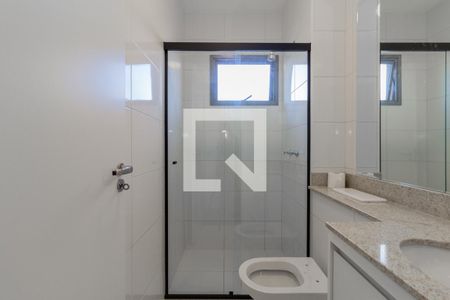 Banheiro de kitnet/studio à venda com 1 quarto, 25m² em Indianópolis, São Paulo
