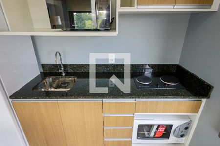 Sala/Cozinha de kitnet/studio à venda com 1 quarto, 30m² em Farroupilha, Porto Alegre