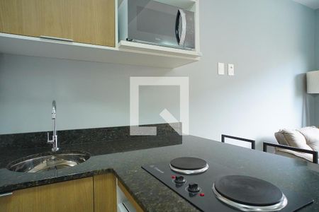 Cozinha de kitnet/studio para alugar com 1 quarto, 30m² em Farroupilha, Porto Alegre