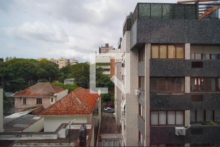 Quarto _Vista  de apartamento à venda com 2 quartos, 77m² em Moinhos de Vento, Porto Alegre