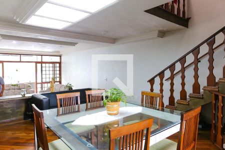 Sala de Jantar de casa à venda com 3 quartos, 278m² em Parque Jaçatuba, Santo André