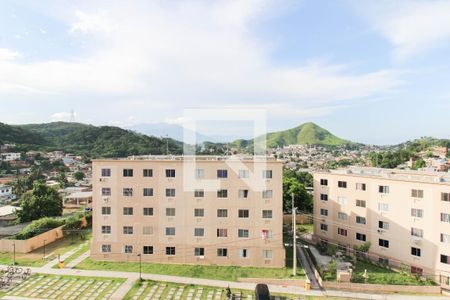 Vista da Sala de apartamento para alugar com 2 quartos, 47m² em Cerâmica, Nova Iguaçu