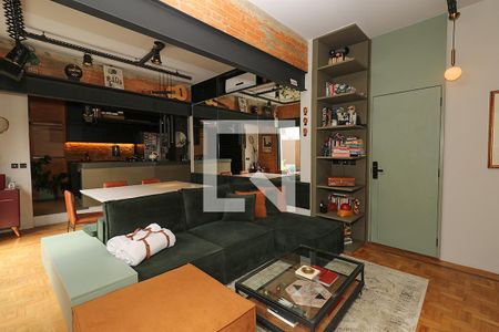 Sala de apartamento para alugar com 2 quartos, 100m² em Pinheiros, São Paulo