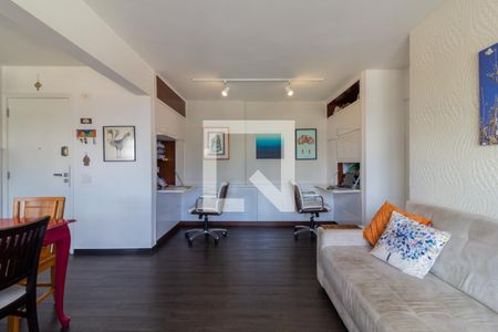 Sala de apartamento para alugar com 2 quartos, 75m² em Vila Nova Conceição, São Paulo