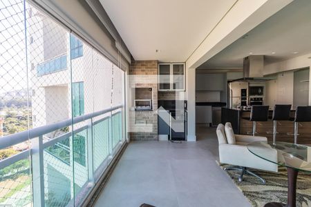 Varanda Embutida na Sala de apartamento à venda com 2 quartos, 98m² em Alphaville Empresarial, Barueri