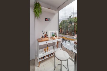 Varanda da Sala de apartamento para alugar com 1 quarto, 68m² em Petrópolis, Porto Alegre