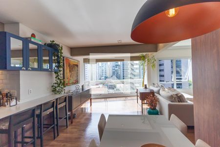 Sala de apartamento à venda com 1 quarto, 64m² em Pinheiros, São Paulo