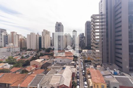 Vista da Sala de apartamento à venda com 1 quarto, 64m² em Pinheiros, São Paulo