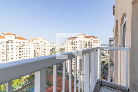 Sala 2 - varanda - vista de apartamento à venda com 5 quartos, 204m² em Recreio dos Bandeirantes, Rio de Janeiro