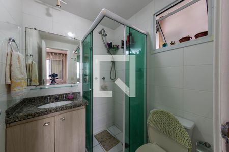 Banheiro da Suíte de apartamento à venda com 3 quartos, 70m² em Vila Prudente, São Paulo