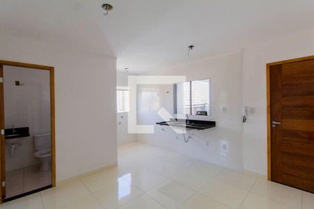 Sala e Cozinha Integrada de apartamento à venda com 2 quartos, 39m² em Cidade Patriarca, São Paulo