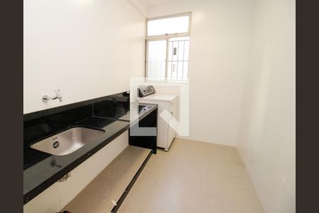 Area de Serviço de apartamento à venda com 4 quartos, 121m² em Anchieta, Belo Horizonte