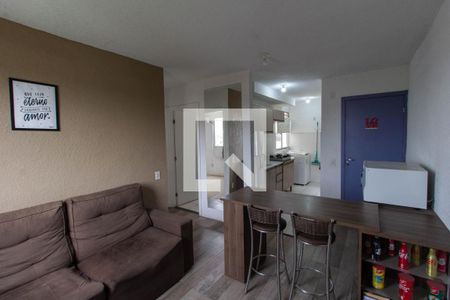 Sala de apartamento para alugar com 2 quartos, 44m² em Santos Dumont, São Leopoldo