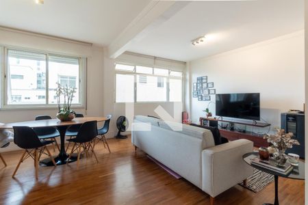 Sala de apartamento para alugar com 1 quarto, 90m² em Jardim Europa, São Paulo