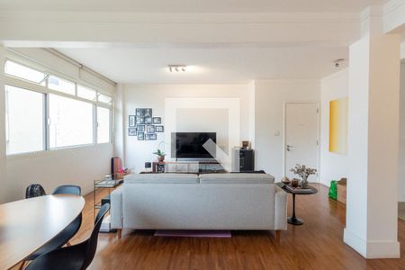 Sala de apartamento para alugar com 1 quarto, 90m² em Jardim Europa, São Paulo