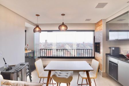 Varanda gourmet de apartamento para alugar com 2 quartos, 70m² em Brás, São Paulo