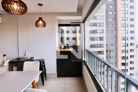 Varanda gourmet de apartamento para alugar com 2 quartos, 70m² em Brás, São Paulo