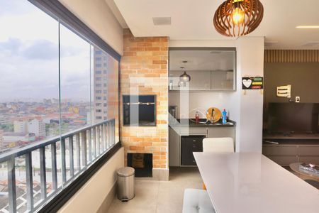 Varanda gourmet de apartamento para alugar com 2 quartos, 70m² em Brás, São Paulo