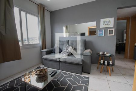 sala de apartamento para alugar com 2 quartos, 63m² em Vila Nova, Novo Hamburgo