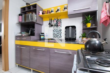 cozinha de apartamento para alugar com 2 quartos, 63m² em Vila Nova, Novo Hamburgo